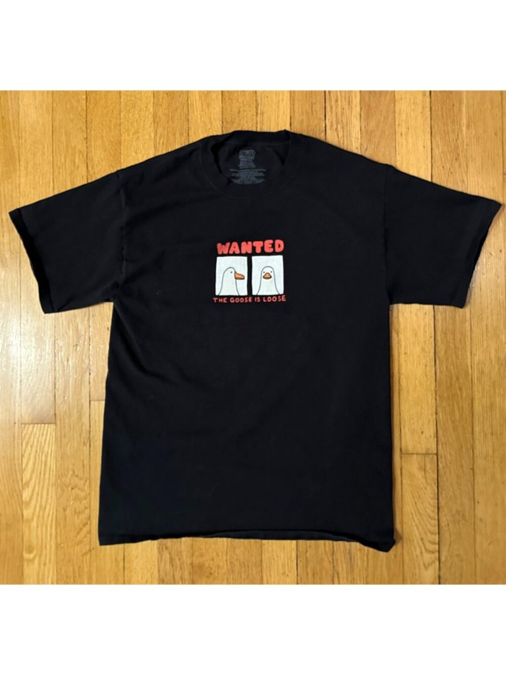 A.LAB Goose is Loose Black T-shirt Zumiez Boys Size Medium